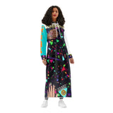 🔥 MajikTipz™ Leopard Print Hoodie Dress – Urban Streetwear for Bold Queens (B.O.B.S.A Edition)