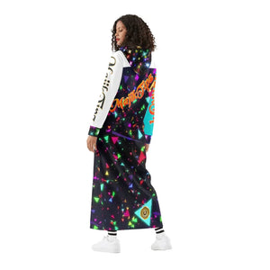 🔥 MajikTipz™ Leopard Print Hoodie Dress – Urban Streetwear for Bold Queens (B.O.B.S.A Edition)