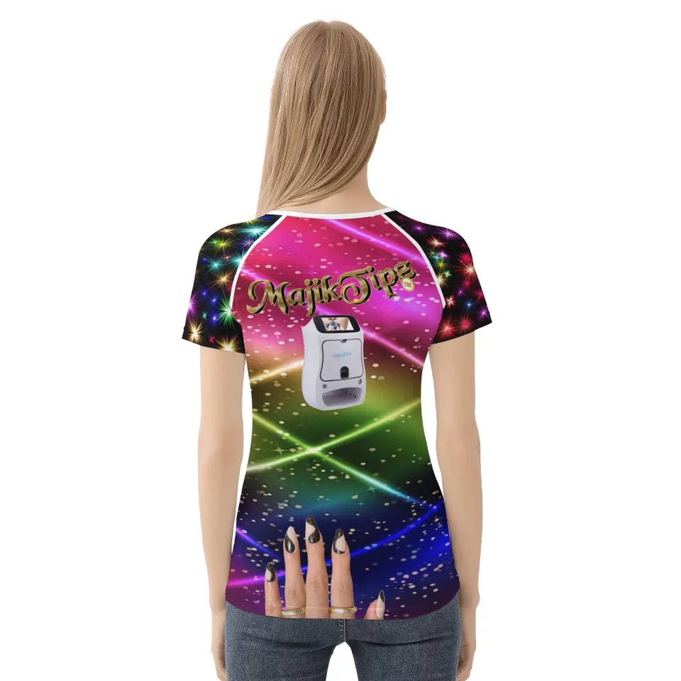MajikTips x BOBSA Afro Art Graphic T-Shirt